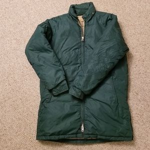 Down insulated coat